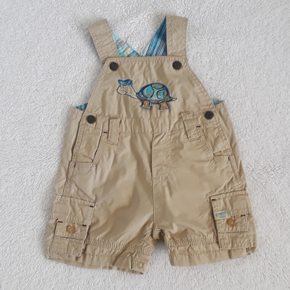 The Children's Place Tan Overalls for Baby Boys